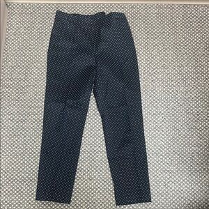 Women’s Akris Black Polka Dot Pants